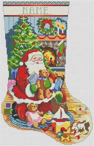 (image for) Santa's Visit Stocking